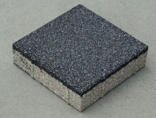 陶瓷透水砖-300*300*55-黑色