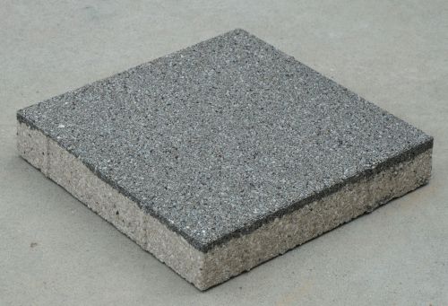 陶瓷透水砖-300*300*55-灰色